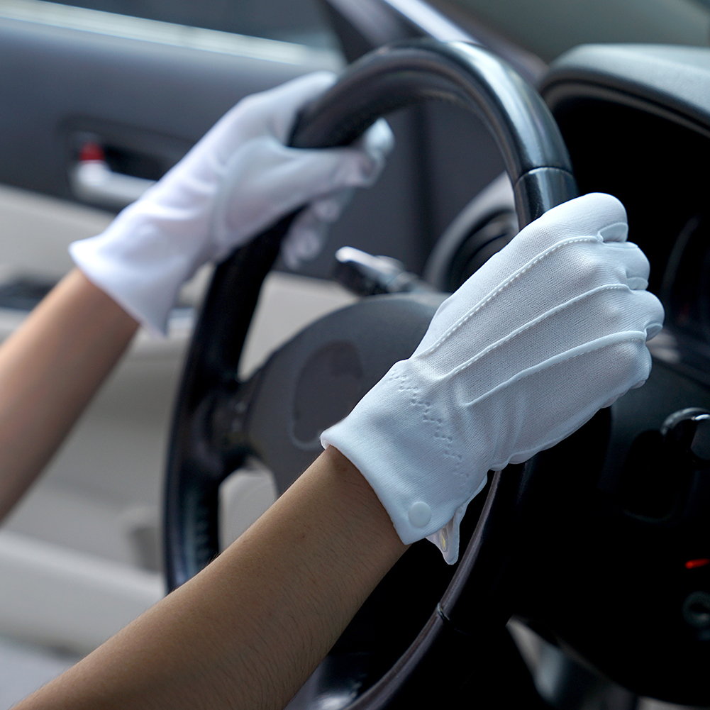 Formal Wear Gloves Men - Gants de protection solaire blancs en