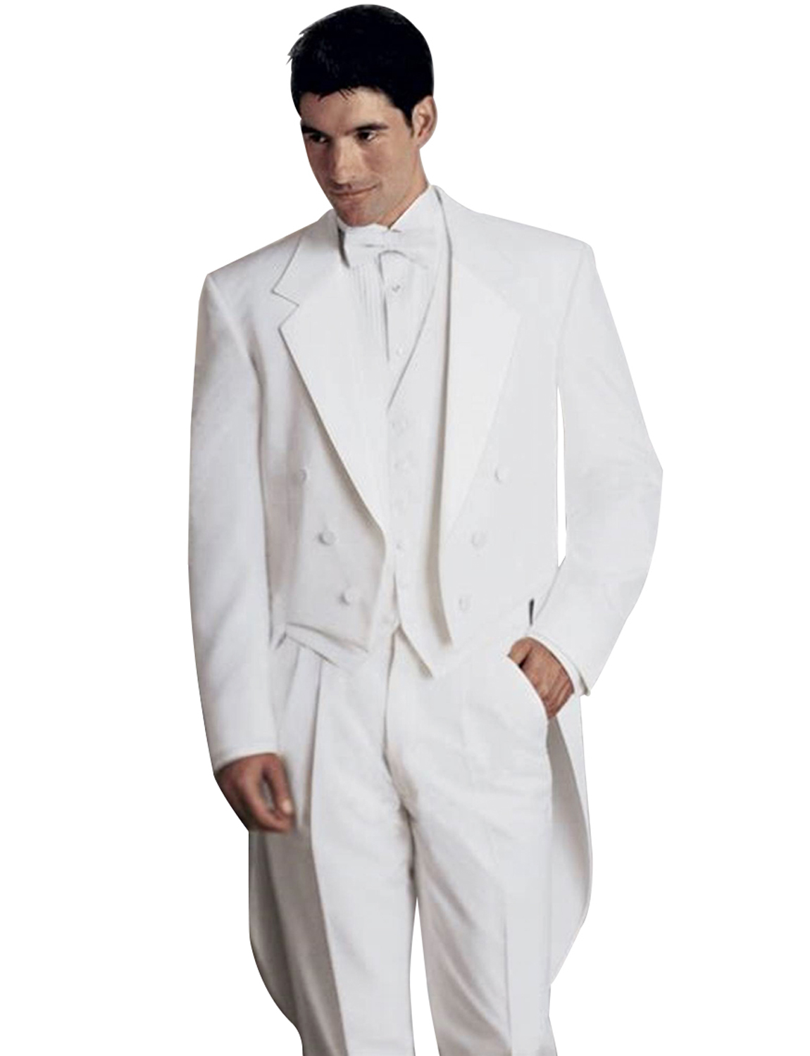 Formal Vest Waistcoat - Tailcoat à queue d'hirondelle pour hommes,