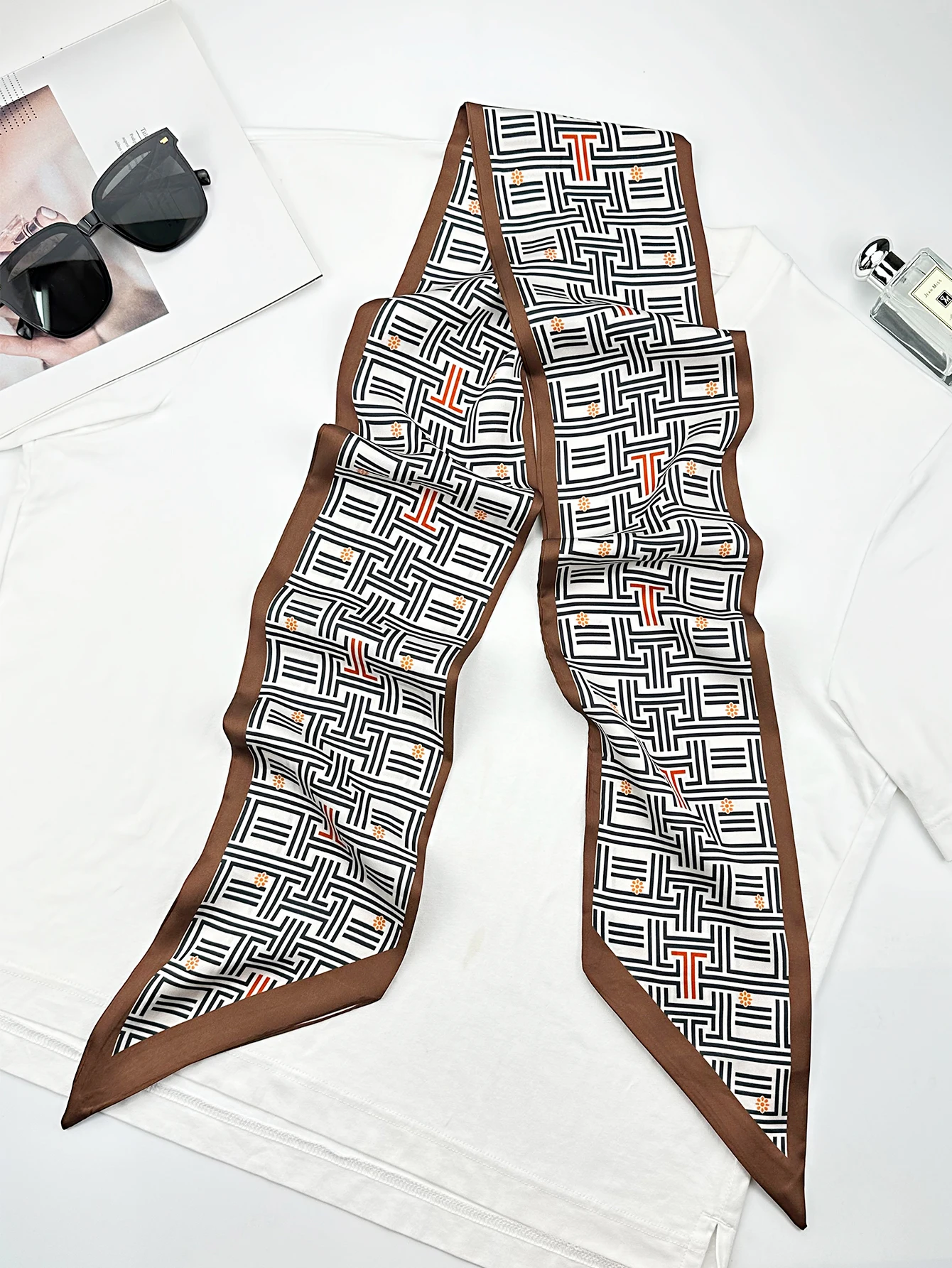 Foulard en soie pour femmes, F - Silk Tie Woven avis et prix