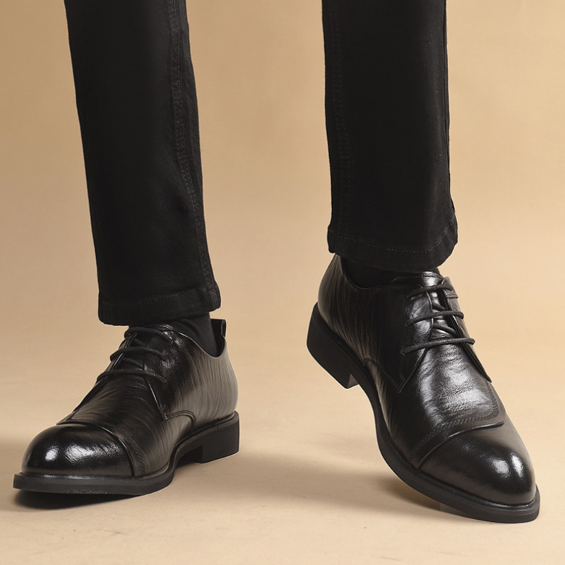 Chaussures Oxford en cuir avec - Men Formal Party Wear Dress avis et prix