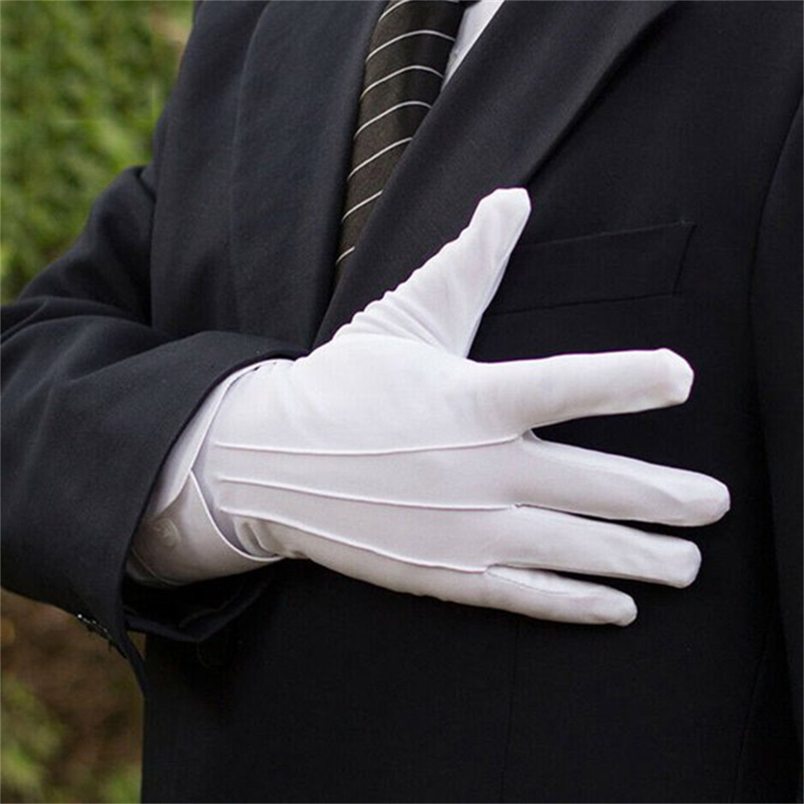 Gants Formels Blancs d'Inspect - Formal Wear Gloves Men avis et prix