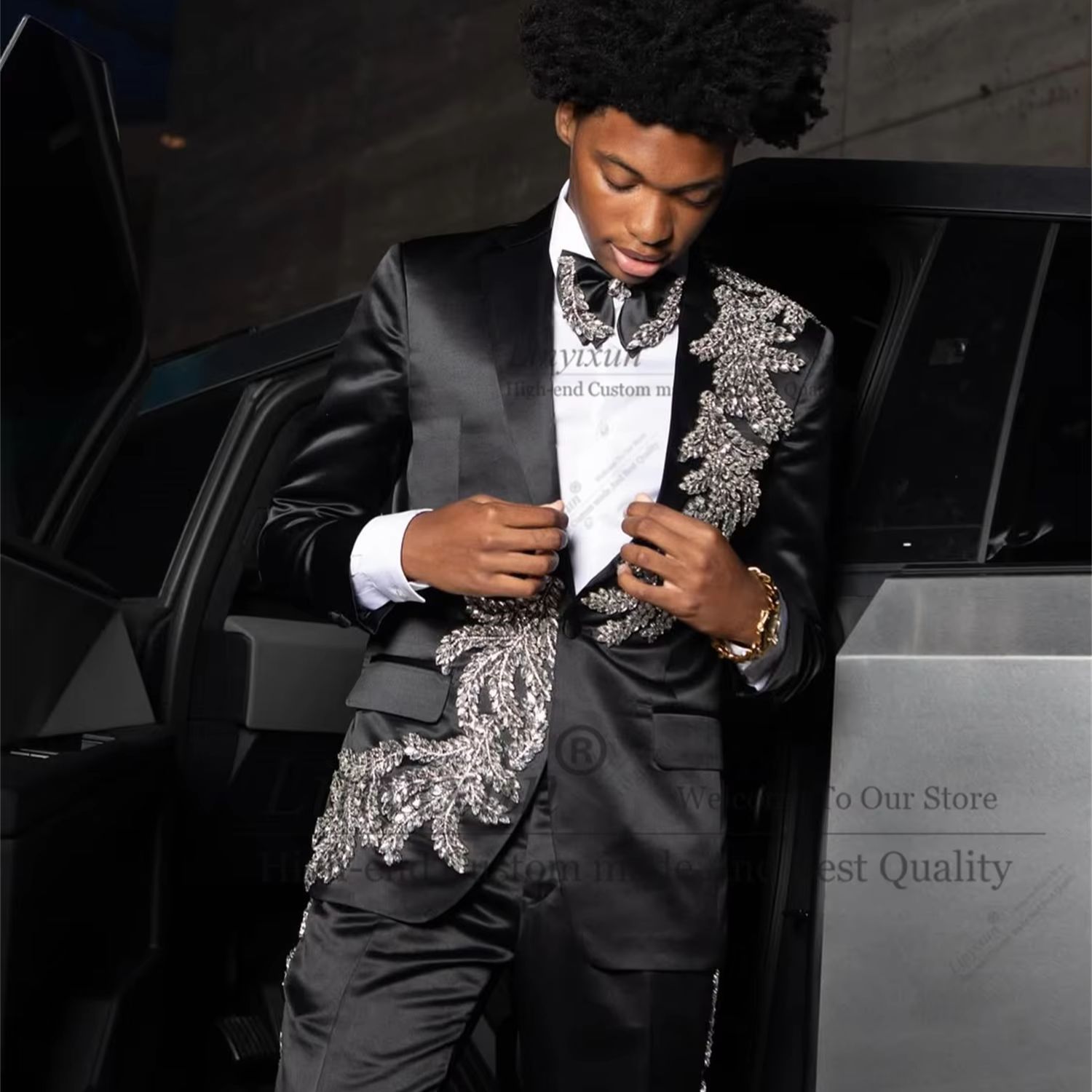 Costumes brillants pour hommes - Men Formal Wear Jacket avis et prix