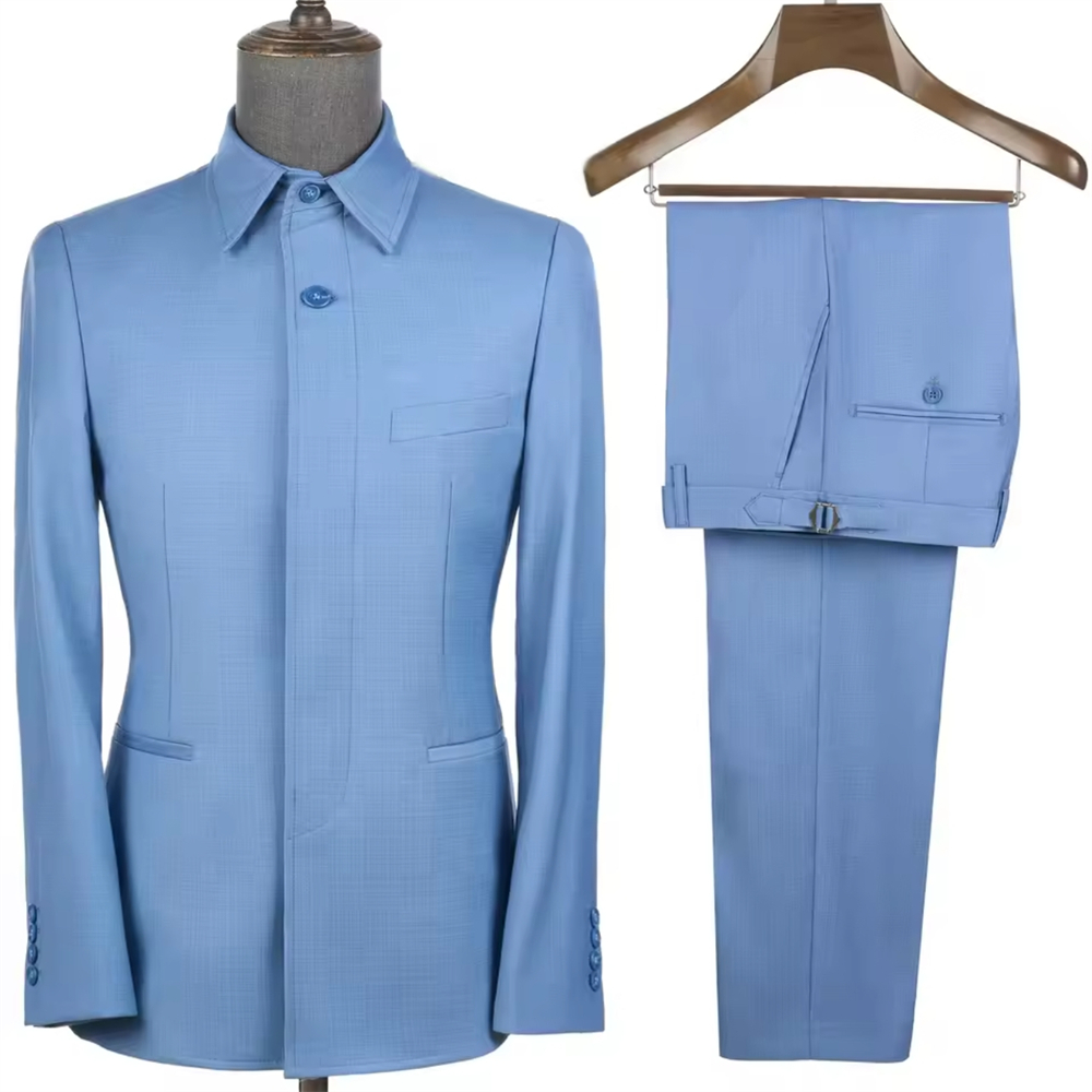 Costumes Safari Sur Mesure Pou - Men Formal Wear Jacket avis et prix