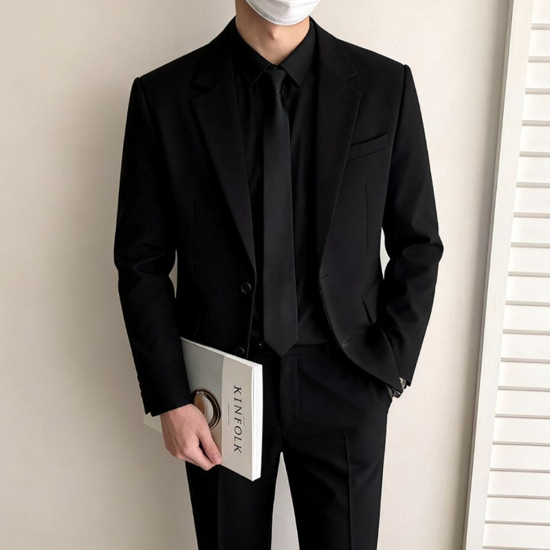Ensemble de costume noir pour  - Men'S Formal Wear For Engagement avis et prix