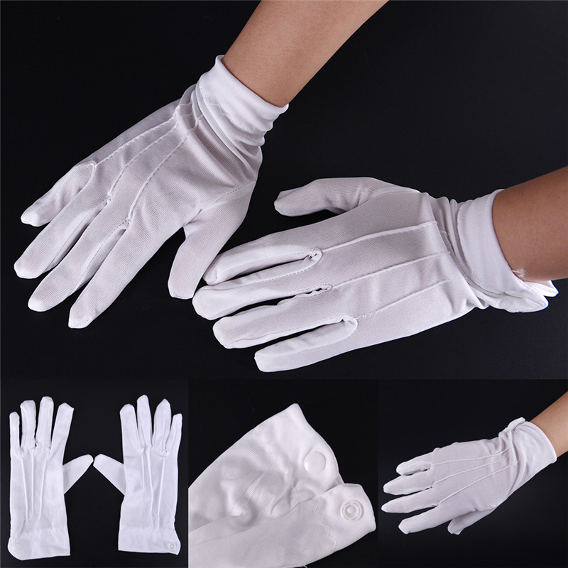 1 paire de gants formels blanc - Formal Wear Gloves Men avis et prix