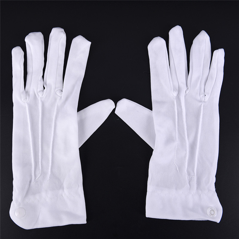 1 paire de gants formels blanc - Formal Wear Gloves Men avis et prix
