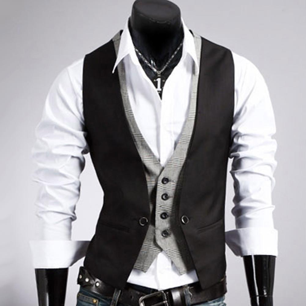 Hommes formel gilet gilet affa - Formal Vest Waistcoat avis et prix