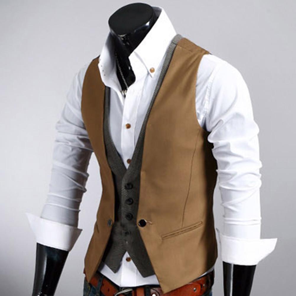 Hommes formel gilet gilet affa - Formal Vest Waistcoat avis et prix