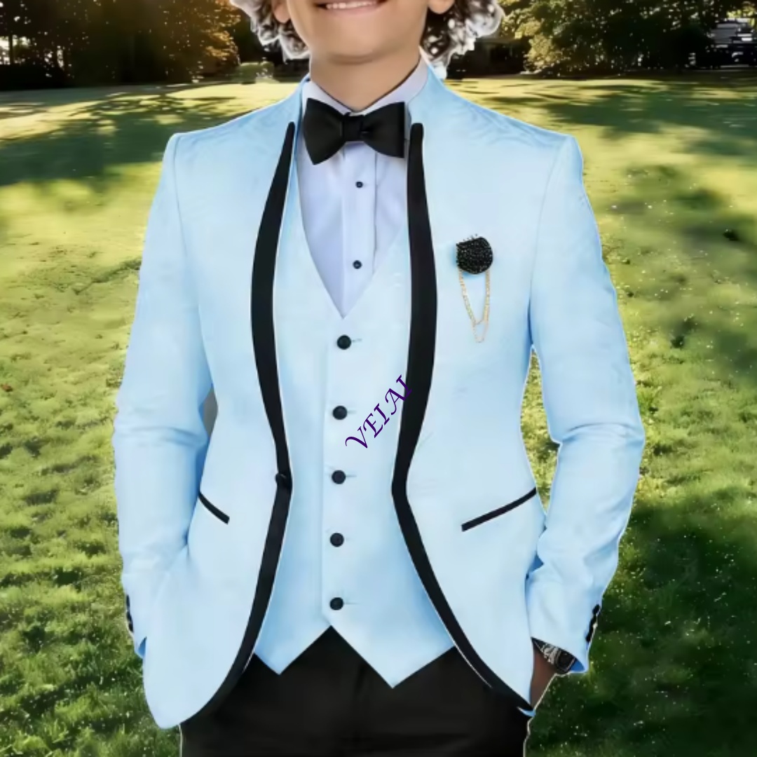 Costume blanc en jacquard pour - Formal Wear For Men Kids avis et prix