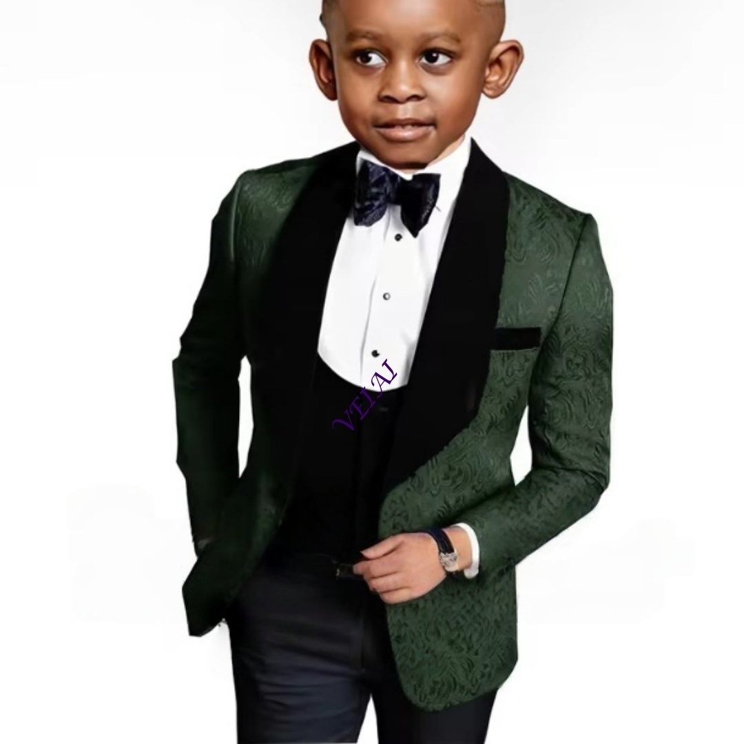 Costume trois pièces à fleurs  - Formal Wear For Men Kids avis et prix