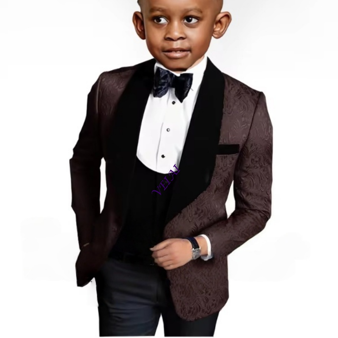 Costume trois pièces à fleurs  - Formal Wear For Men Kids avis et prix