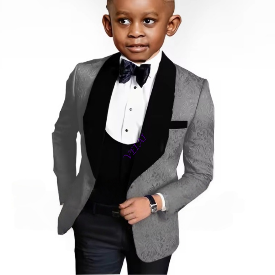 Costume trois pièces à fleurs  - Formal Wear For Men Kids avis et prix