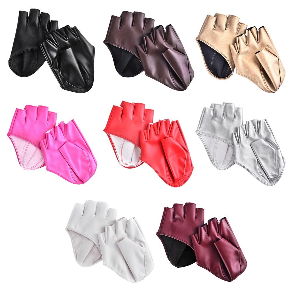 Gants gothiques en cuir PU pou - Formal Wear Gloves Men avis et prix
