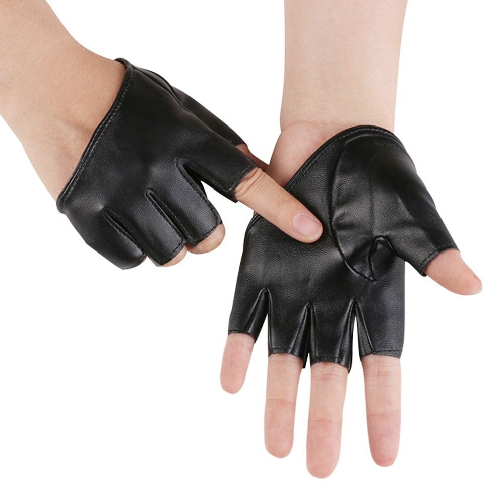 Gants gothiques en cuir PU pou - Formal Wear Gloves Men avis et prix