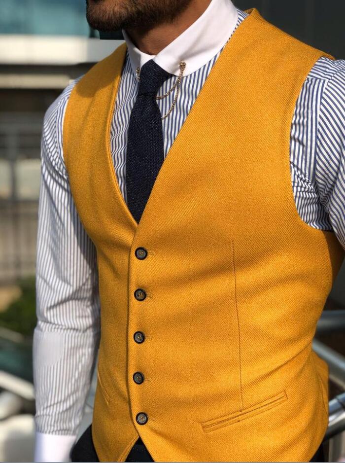 Gilet en Coton Mélangé GlaClas - Formal Vest Waistcoat avis et prix